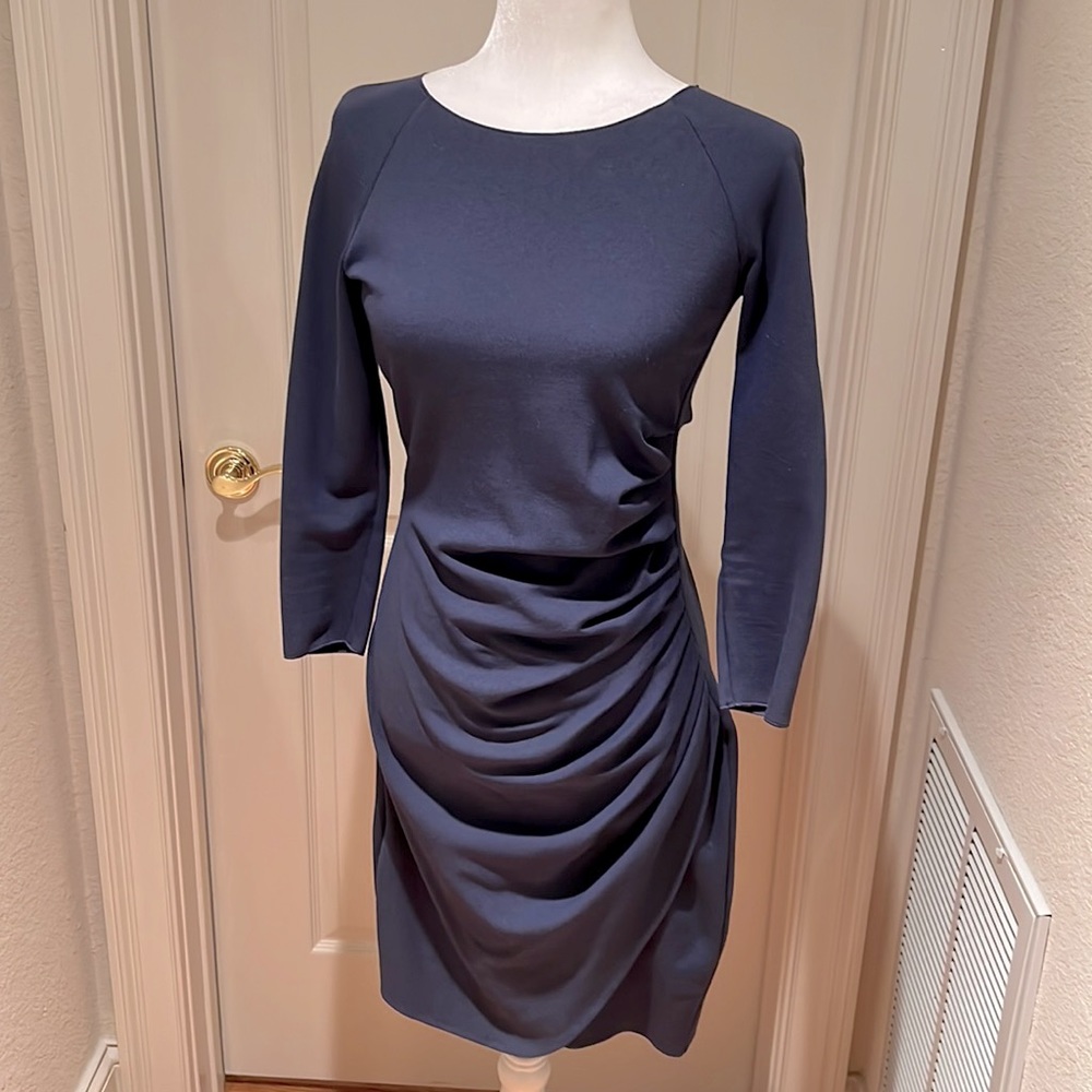 Armani navy blue dress